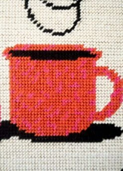 Take A Break Petit Point -We Are Knitters Sales petit point kit coco davez take a break en 02