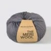 Meriwool 100% Merino Wool Superwash Dark Grey -We Are Knitters Sales skein meriwool knitting dark grey dark grey en 01b