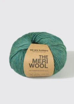 Meriwool 100% Merino Wool Superwash Spotted Green