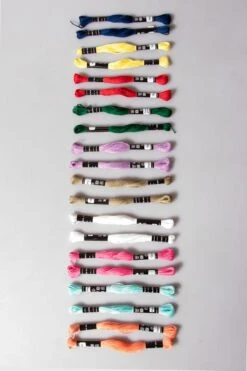 20 Pack Of Embroidery Hanks