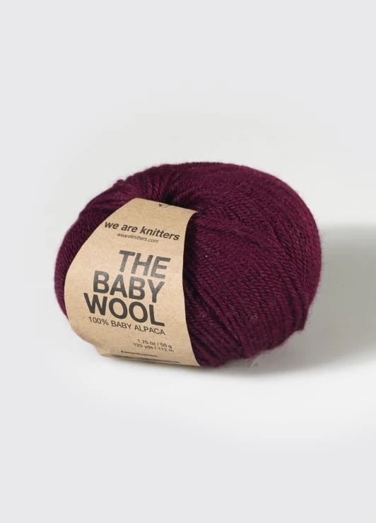 100% Baby Alpaca Bordeaux 4 100% Baby Alpaca Bordeaux - Image 2