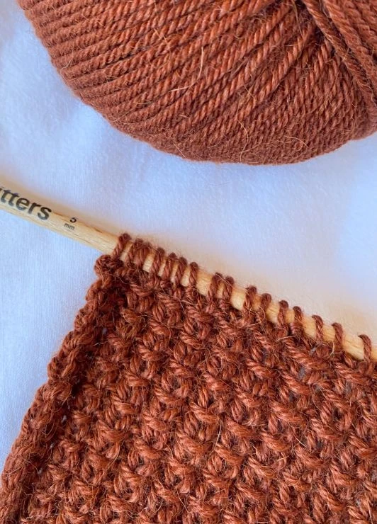 100% Baby Alpaca Dark Copper 6 100% Baby Alpaca Dark Copper - Image 4