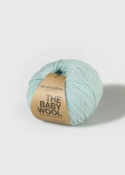 100% Baby Alpaca Dusty Mint -We Are Knitters Sales skeins knitting baby alpaca dusty mint en 03 1