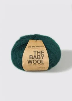 100% Baby Alpaca Forest Green