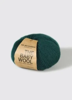 100% Baby Alpaca Forest Green -We Are Knitters Sales skeins knitting baby alpaca forest green en 03 1