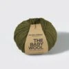 100% Baby Alpaca Olive -We Are Knitters Sales skeins knitting baby alpaca olive en 01 1