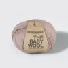 100% Baby Alpaca Spotted Mauve -We Are Knitters Sales skeins knitting baby alpaca spotted mauve en 01
