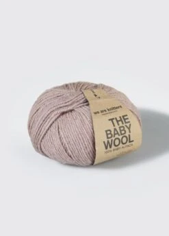 100% Baby Alpaca Spotted Mauve -We Are Knitters Sales skeins knitting baby alpaca spotted mauve en 03