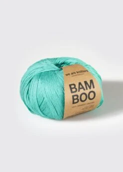 Bamboo Turquoise 8 Bamboo Turquoise -We Are Knitters Sales skeins knitting bamboo turquoise en 03