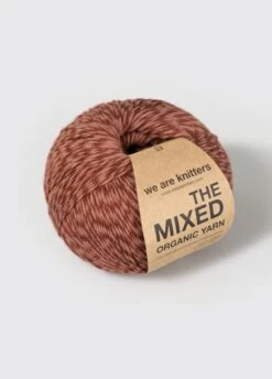 Mixed Yarn Dark Copper -We Are Knitters Sales skeins knitting cotton wool mixed yarn dar copper en 03