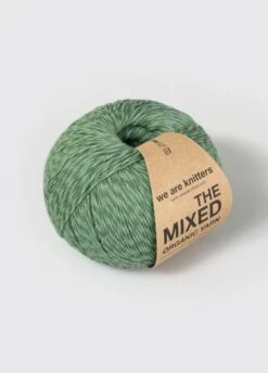 Mixed Yarn Forest Green 8 Mixed Yarn Forest Green -We Are Knitters Sales skeins knitting cotton wool mixed yarn forest green en 03
