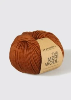 Meriwool 100% Merino Wool Superwash Cinnamon -We Are Knitters Sales skeins knitting merino wool meriwool cinnamon en 02b