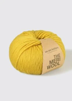 Meriwool 100% Merino Wool Superwash Mustard -We Are Knitters Sales skeins knitting meriwool merino mustard en 03b