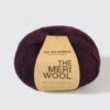Meriwool 100% Merino Wool Superwash Spotted Bourdeaux -We Are Knitters Sales skeins knitting meriwool merino spotted bordeaux en 01b
