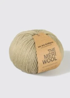 Meriwool 100% Merino Wool Superwash Beige -We Are Knitters Sales skeins knitting meriwool merino wool beige en 02b