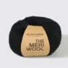 Meriwool 100% Merino Wool Superwash Black -We Are Knitters Sales skeins knitting meriwool merino wool black en 01b
