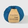 100% Pima Cotton Deep Blue -We Are Knitters Sales skeins knitting pima cotton deep blue en 01b