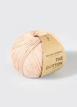 100% Pima Cotton Light Salmon -We Are Knitters Sales skeins knitting pima cotton light salmon en 03