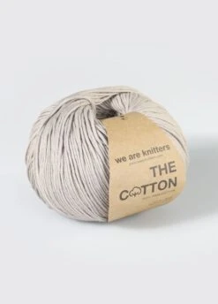 100% Pima Cotton Pearl Grey -We Are Knitters Sales skeins knitting pima cotton pearl grey en 03