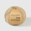 100% Pima Cotton Sand -We Are Knitters Sales skeins knitting pima cotton sand en 01b