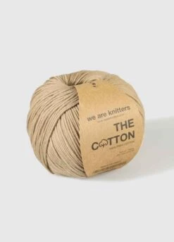 100% Pima Cotton Sand -We Are Knitters Sales skeins knitting pima cotton sand en 03b