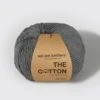 100% Pima Cotton Spotted Dark Grey -We Are Knitters Sales skeins knitting pima cotton spotted dark grey en 01