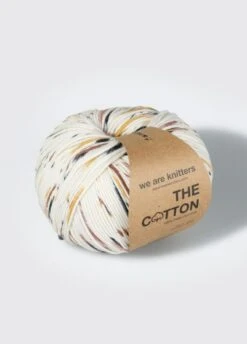 100% Pima Cotton Sprinkle Beige -We Are Knitters Sales skeins knitting pima cotton sprinkle beige en 03