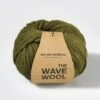 The Wave Wool Olive -We Are Knitters Sales skeins yarn knitting wool wave olive en 01