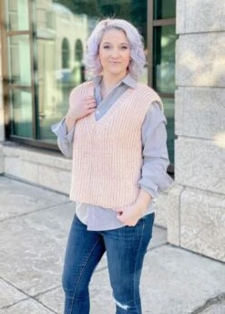 Step Into Prep Vest X @knitatude