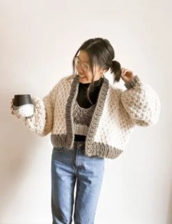 The Ottawa Cardigan & Bralette Set By Beatific Brenda