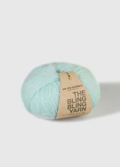The Bling Bling Yarn Aquamarine 7 The Bling Bling Yarn Aquamarine -We Are Knitters Sales wak bli baby alpaca 03