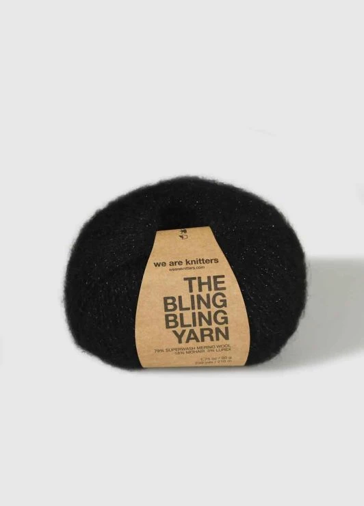 The Bling Bling Yarn Black 3 The Bling Bling Yarn Black