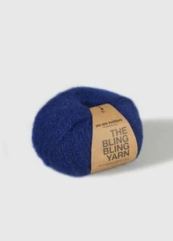The Bling Bling Yarn Navy Blue -We Are Knitters Sales wak bli baby alpaca navy blue 03