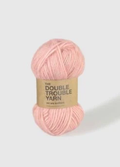 The Double Trouble Yarn Dusty Pink