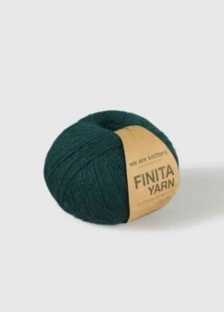 Finita Yarn Forest Green -We Are Knitters Sales wak fin wool forest green 03