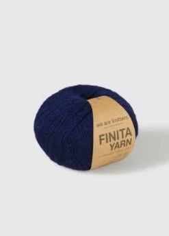 Finita Yarn Navy Blue -We Are Knitters Sales wak fin wool navy blue 03