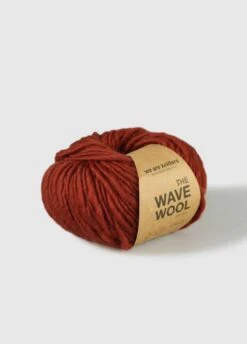 The Wave Wool Copper -We Are Knitters Sales wak wav wool red 03 1