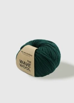 The Wave Wool Forest Green -We Are Knitters Sales wave forest green izquierda