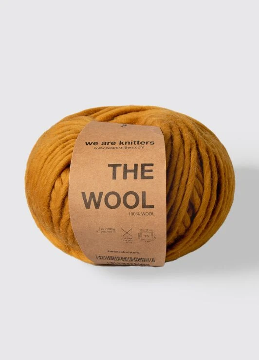 100% Wool Ochre 3 100% Wool Ochre